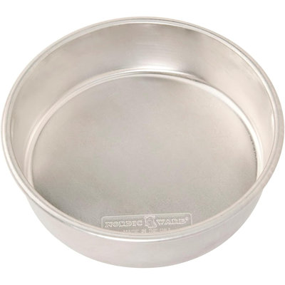 Nordic Ware 8-Inch Natural Aluminum Commercial Round Layer Cake Pan