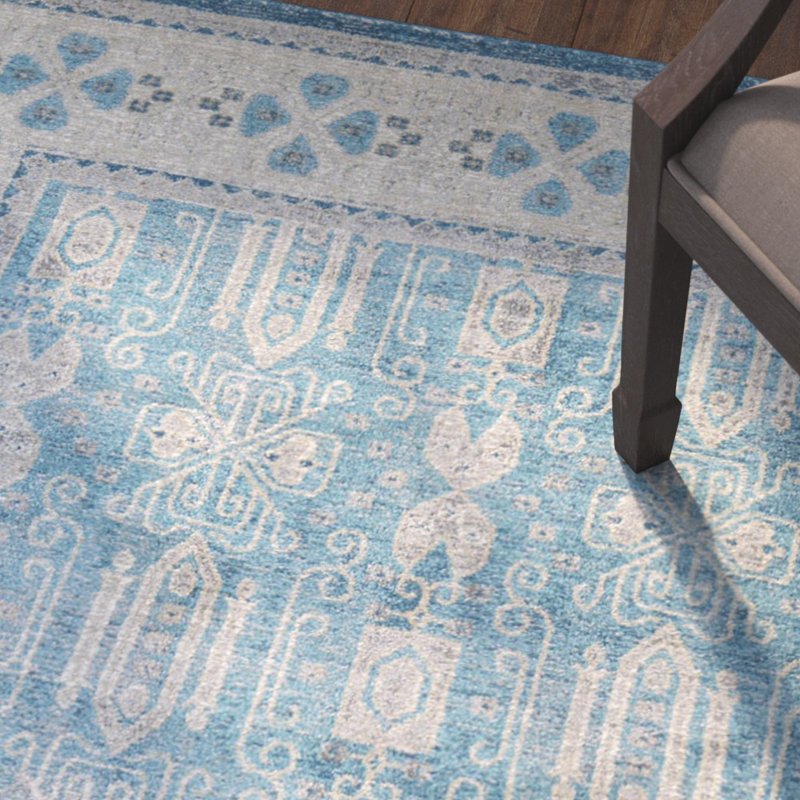 Oriental Indoor Rug, Round 6'1"