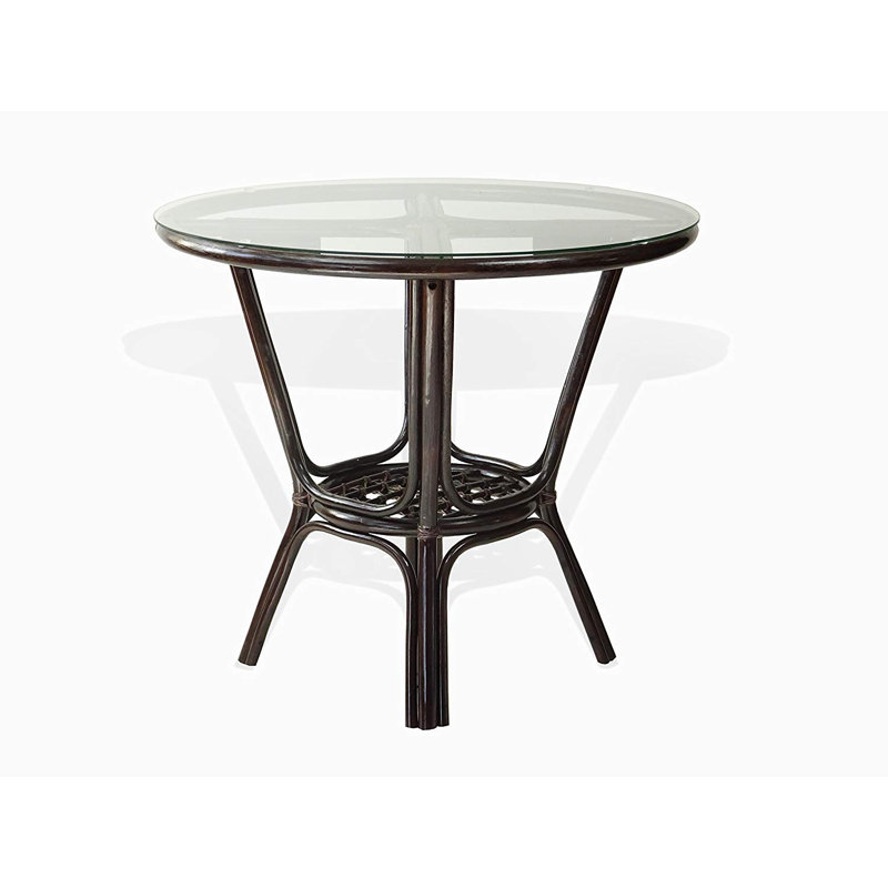 Clell Monmouth 37.5" Dining Table, Dark Brown