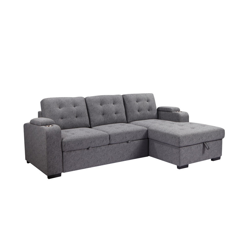 Canapé-lit modulaire modulaire avec méridienne avec méridienne de rangement Living Room