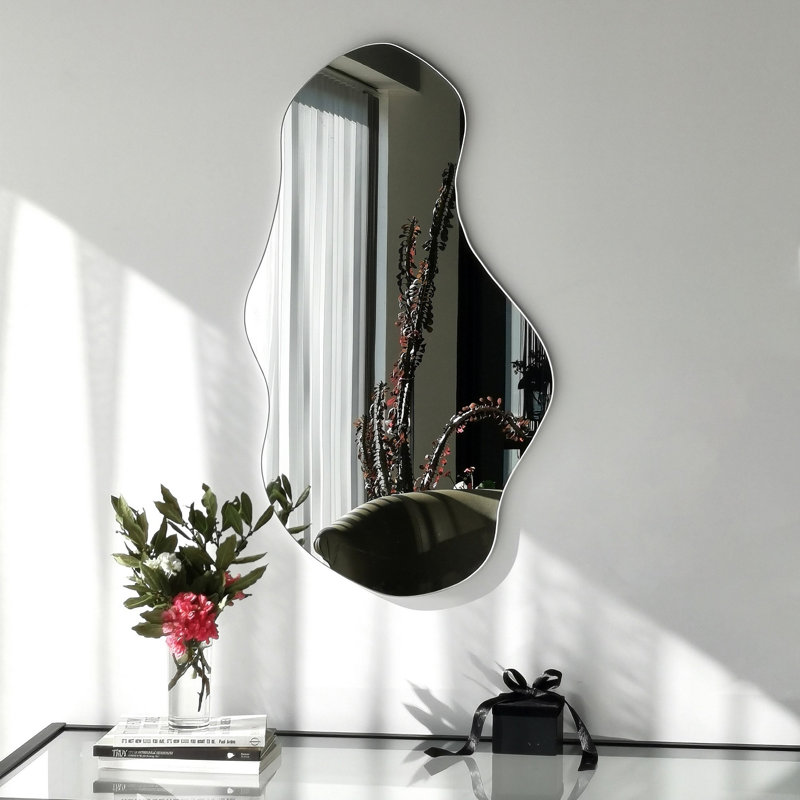 Eslick Wood Flat Wall Mirror