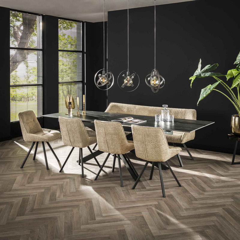 Sonoma Extendable Metal Base Dining Table