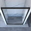 Cabine de douche à cadre en aluminium, 56 - 60 po x 70 po, double coulissante, verre trempé de 8 mm, quincaillerie noire, salle de bain, imperméable, porte coulissante facile à installer, aluminium, approche simple