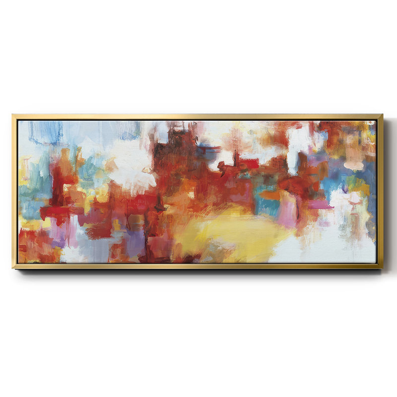 City Night II - toile encadrée, H 20 po x l 50 po