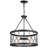 Nikal 5 - Light Dimmable Drum Chandelier