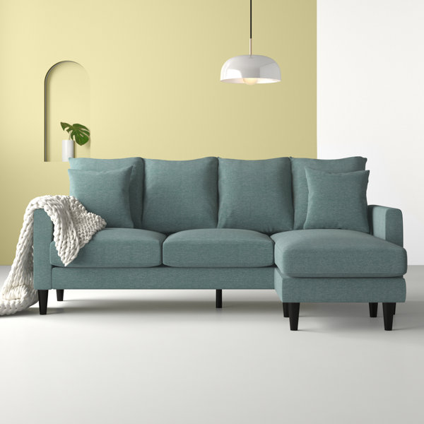 Hashtag Home Skye Reversible Sectional with Ottoman & Reviews | Wayfair