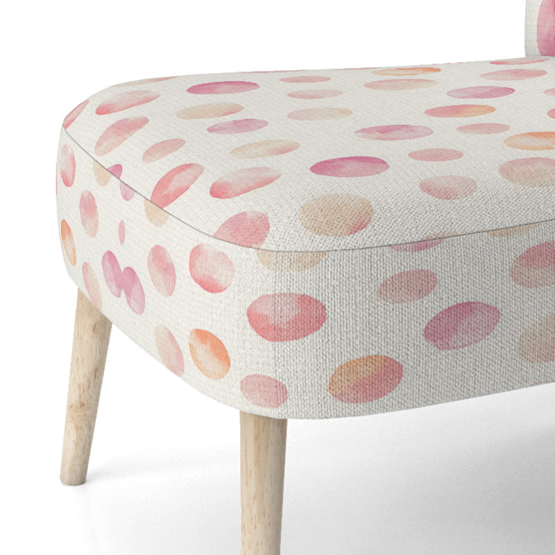 Chaise d'appoint rembourrée French Country, Chaise d'appoint sans accoudoirs