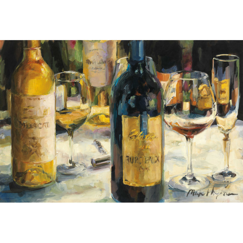 Bordeaux et Muscat, H 12 po x l 12 po x P 1,25 po