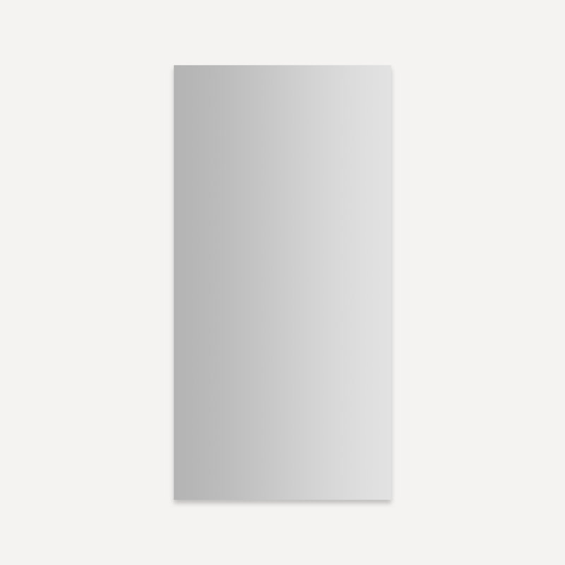 M Series Reserve 1-Door Surface Mount Or Recessed Frameless Medicine Cabinet With Adjustable Shelves And Lighting And Electrical Outlet