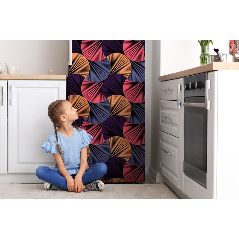 Abstract Door Decal
