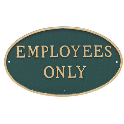 Weather Resistant Metal Garden Plaque