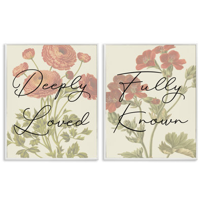  «Lived & Known Florals», ensemble de 2 giclées par Daphne Polselli