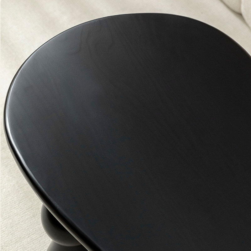 Table de bout Wabi-sabi minimal, H 17,71 po x L 47,24 po x l 25,59 po
