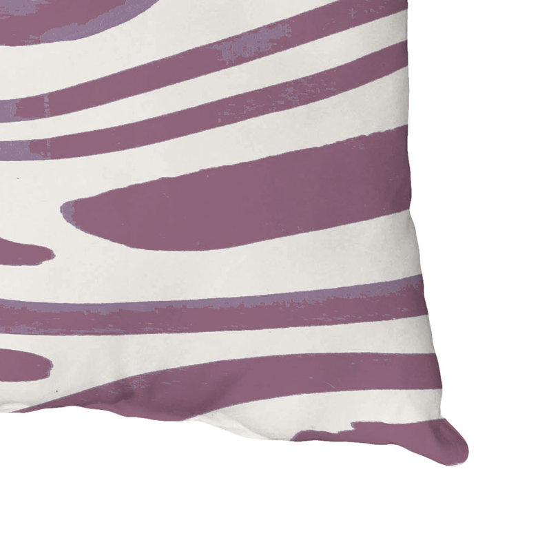  Housse de coussin carré et insert, 20 po X 20 po, Violet