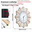 Toulonne Glass Wall Clock