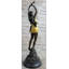 Femme nue, chasseuse, fonte chaude, déesse de la chasse, déesse, statue de bronze
