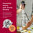 MuellerLiving Immersion Blender Handheld - 8 Speed Stainless Steel Electric Hand Blender, Emulsion Blender Stick Kitchen Gadget with Turbo Mode
