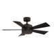 Wynd 5-Blade Outdoor/Indoor Smart Ceiling Fan with LED Light Kit Included and Remote Control Included