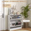 16 Pair Flip Down Shoe Storage