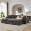 Modern Chenille Cloud Sofa, Freely Combinable, Comfortable To Sit On, Suitable For Modern Living Room Furniture In Homes, Apartments, And Offices-2035758528