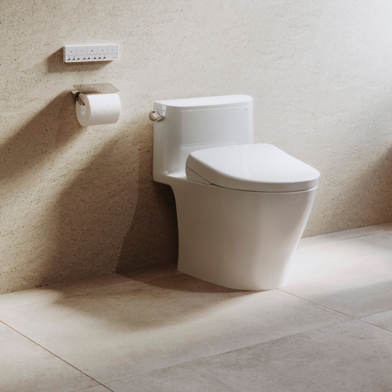 Washlet® Electronic Contemporary Elongated Auto Open/Close Lid Bidet Seat, Sedona Beige