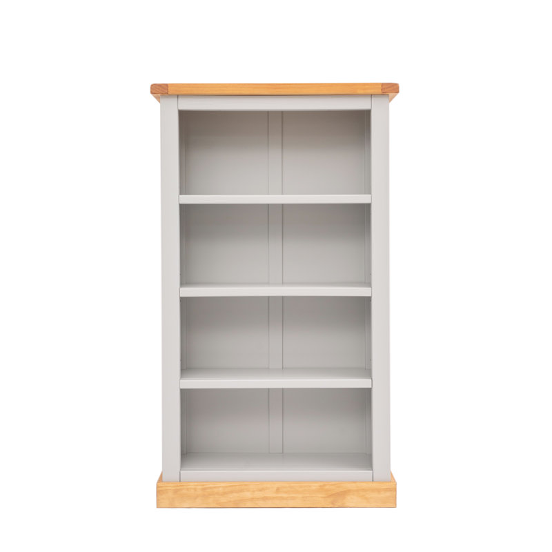 Middlebrook 120cm H Standard Bookcase, 120cm H x 70cm W x 25cm D, Light Grey