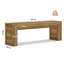 Banc de 63 po pour l'entrée en bois-2135376623