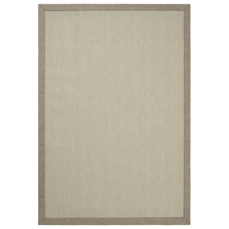 Tapis en cuir sisal Anita, Tapis de couloir 2 pi 8 po x 14 pi 10 po