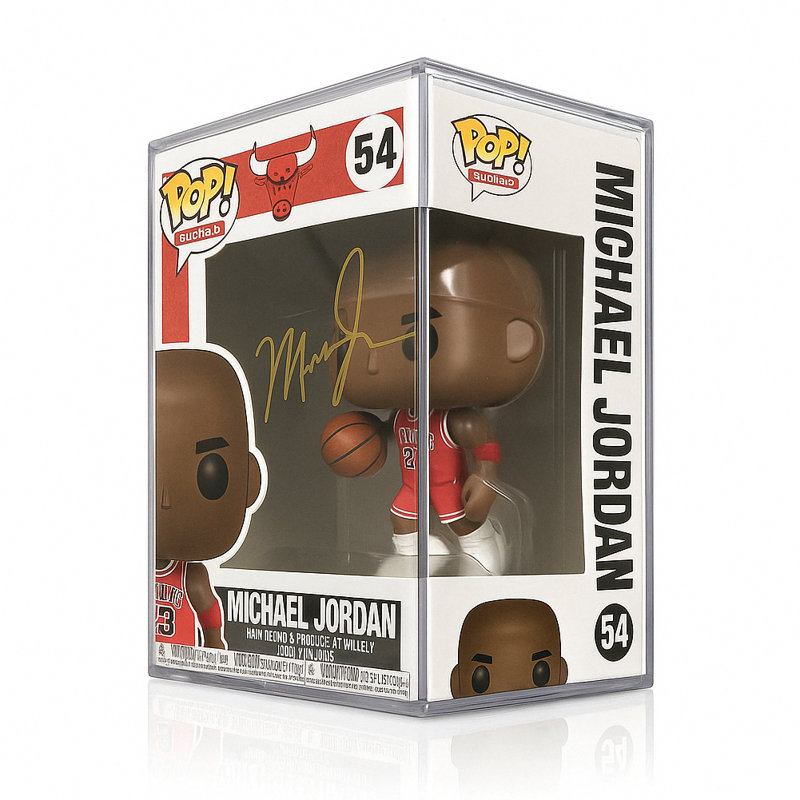 Premium Hard Protector Case For Funko Pop® Doll - Stackable Magnetic Lid Display - Set Of 2