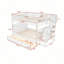 Lit superposé double avec tiroir, rangement et barrière de sécurité pour chambre à coucher Stairway-855620939