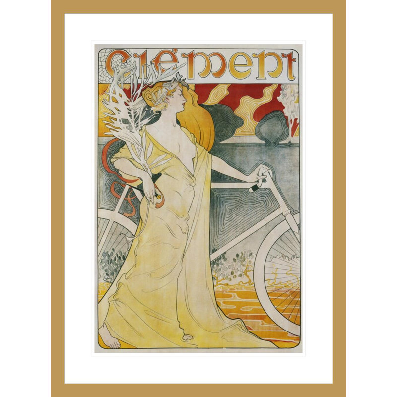 Clement Poster by Foache -Framed Giclee Print, 29.5" H x 21.99" W