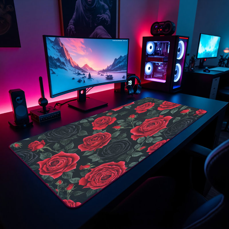 Polyester Desk Pad, 23.6x13.8