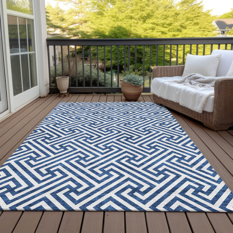 Tapis intérieur / extérieur Flamoudi, Rectangle 8 pi x 10 pi