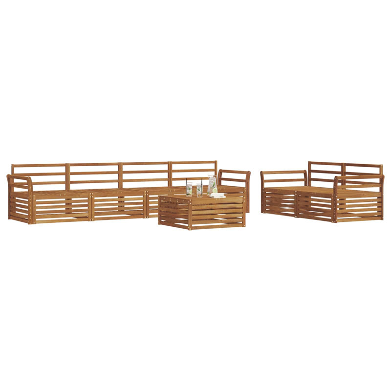 333cm Wide Patio Sectional Set