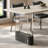 Retro-style rectangular dining table set-821395424