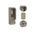 Armoire 2 tiroirs gris clair