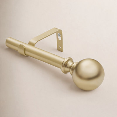 Adjustable Metal Single Curtain Rod