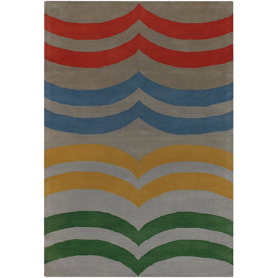 Cleavie Wool Geometric Indoor Rug