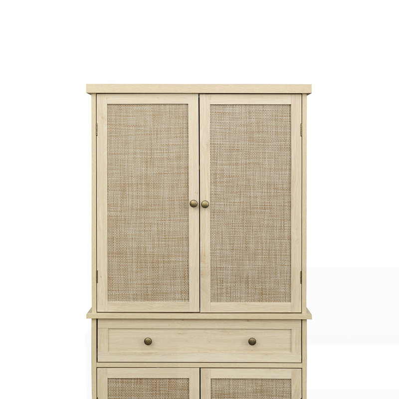 Armoire 4 portes avec 1 tiroir
