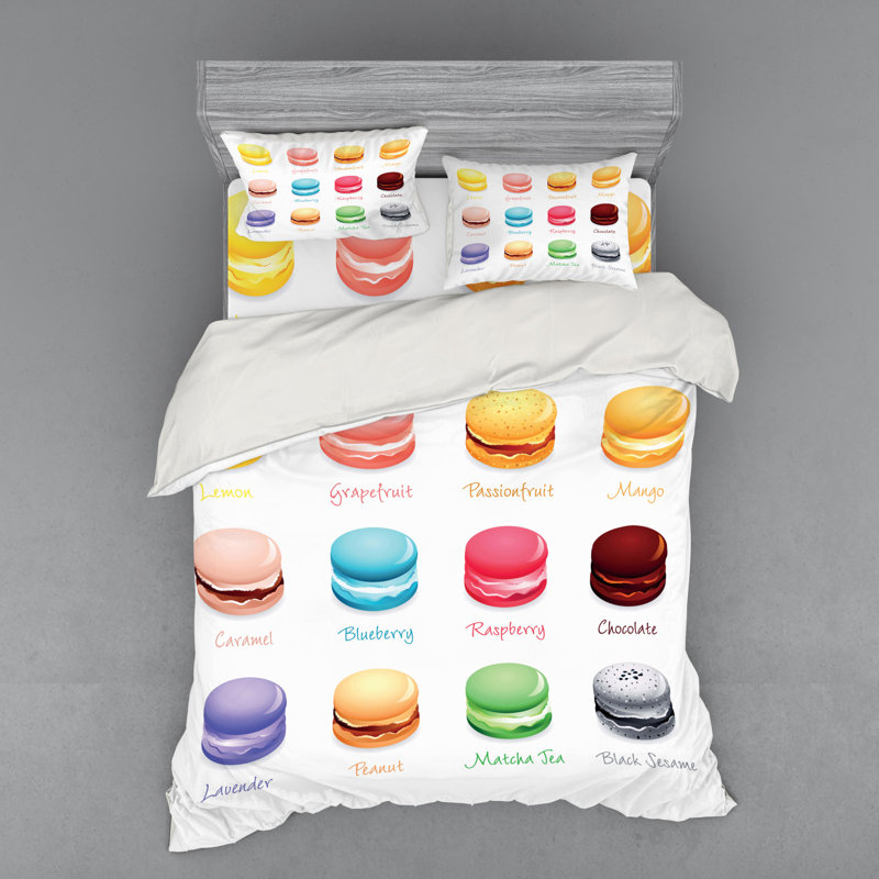Modern & Contemporary Polyester Duvet Cover, Queen Duvet Cover + 3 Additional Pieces