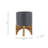 5" Planter W/ Wood Stand-1730204287