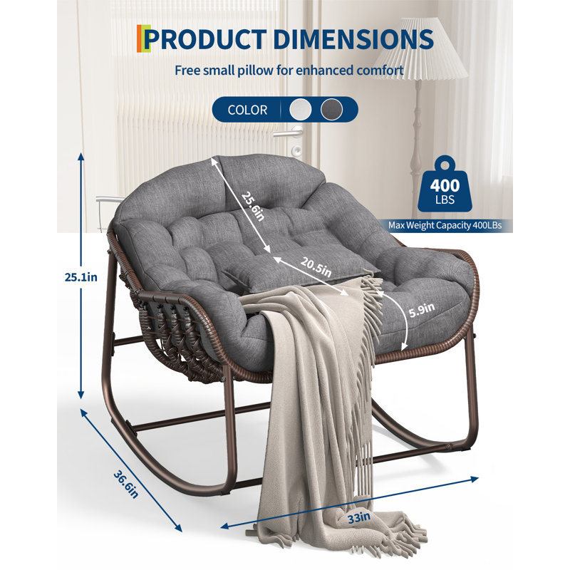Metal Rocking Chair