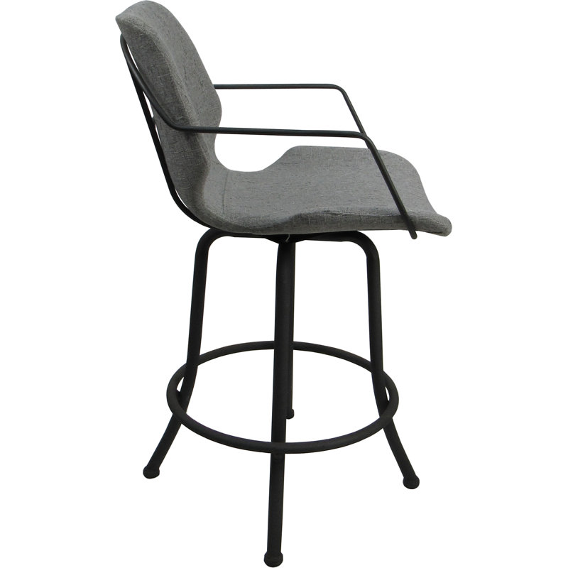 Gris ardoise Hemsath - gris - siège de 26 po, Gris, Gris