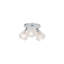 Petronia Glass Semi Flush Mount