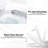 Smart Toilet With Self-Cleaning Nozzle, Heated Seat, Night , Off Flush, Knob Control, Silent Slow Down, Soft Close, Auto 3 Temperature Settings Ceramic Bidet Power Outage Flushing, Descent, Heat