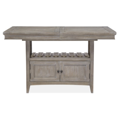 Radimir 36 " Extendable Rectangular with Solid Wood Base Dining Table