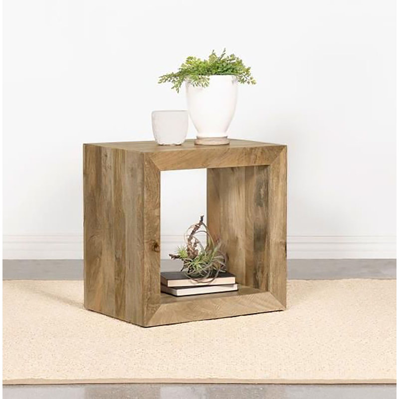 Beuteler Solid Wood End Table