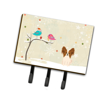 Porte-clés ou laisse de papillon christmas