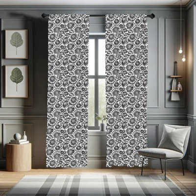 Room Darkening Sliding Panel Pair