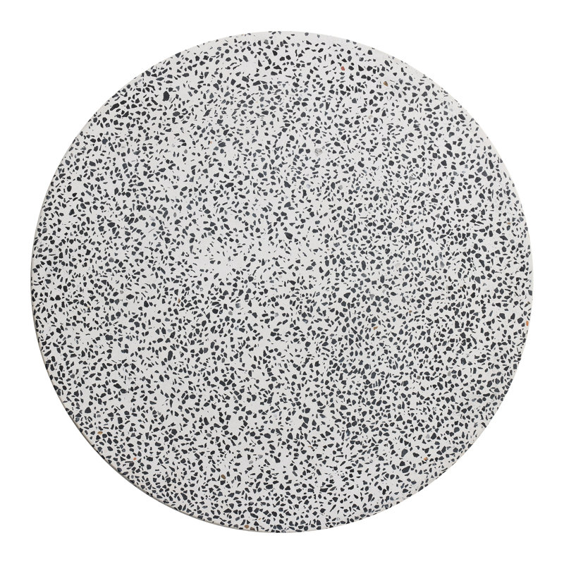 White Terrazzo Modern Coffee Table